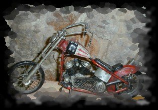 Harley Davidson chopper easy ryder 